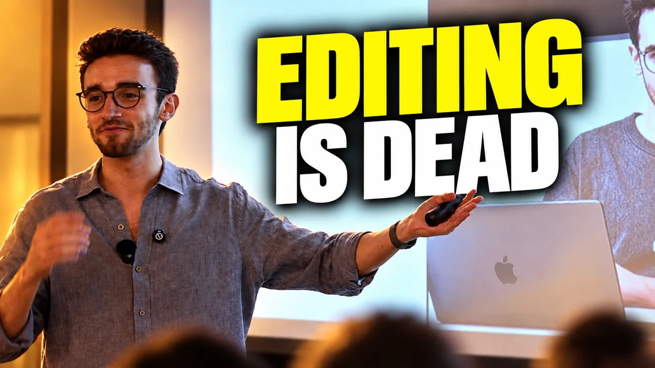 Cover: Editing is dead